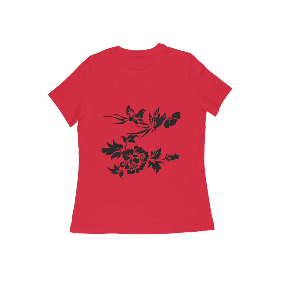 WOMEN'S ROUND NECK T-SHIRT- Taguchi Series (1) design Collection puraidoprints
