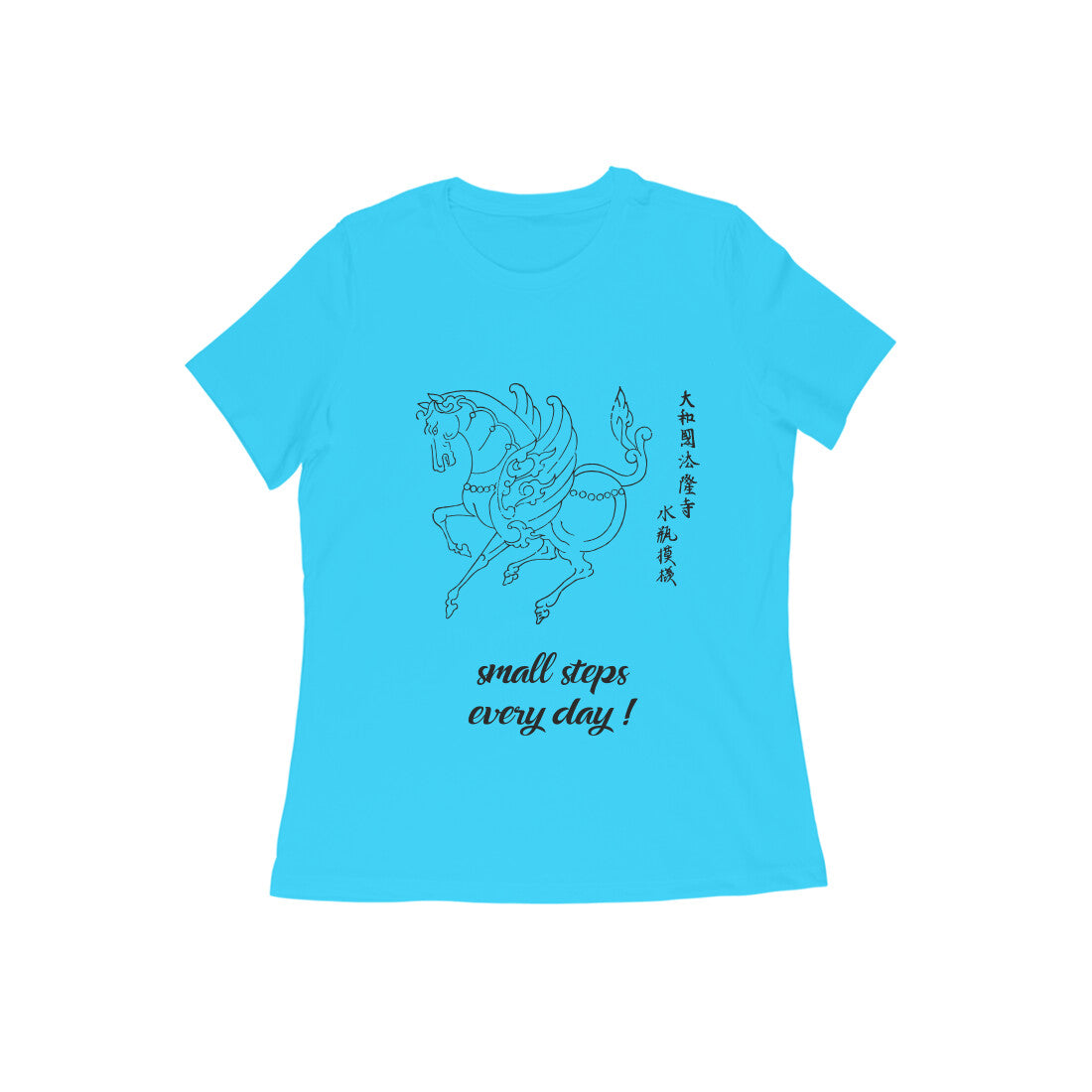 WOMEN'S ROUND NECK T-SHIRT- Taguchi Series (1) design Collection puraidoprints