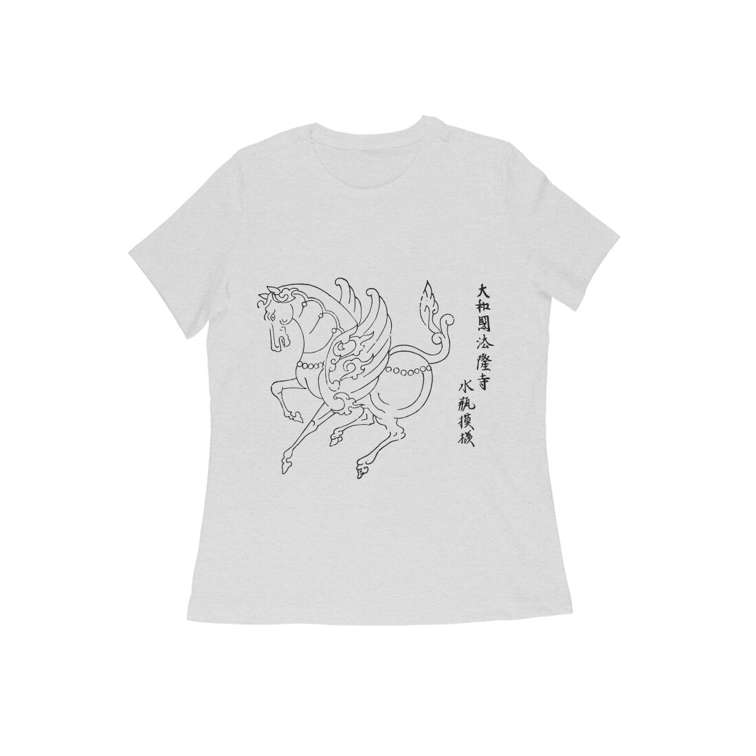 WOMEN'S ROUND NECK T-SHIRT- Taguchi Series (1) design Collection puraidoprints