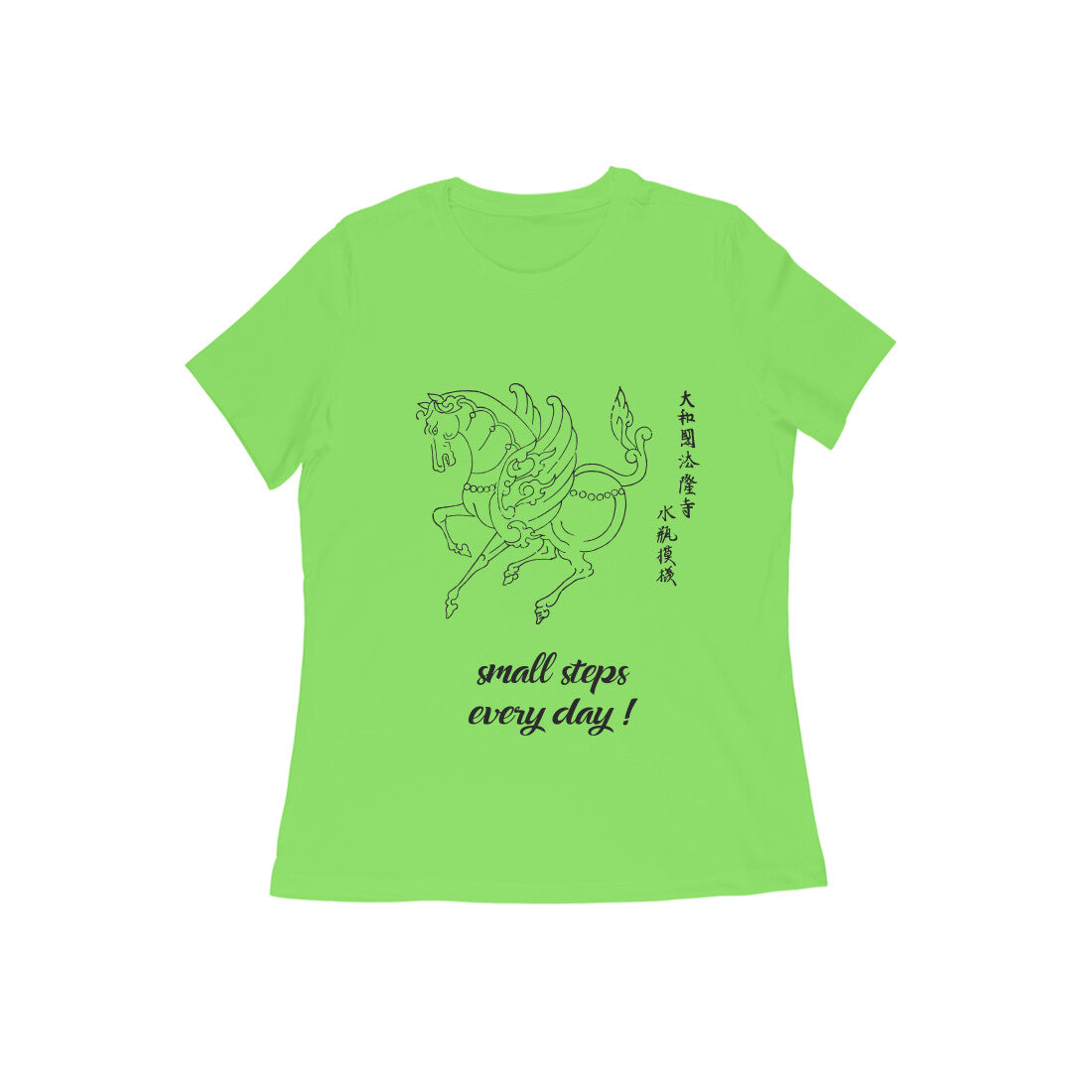 WOMEN'S ROUND NECK T-SHIRT- Taguchi Series (1) design Collection puraidoprints