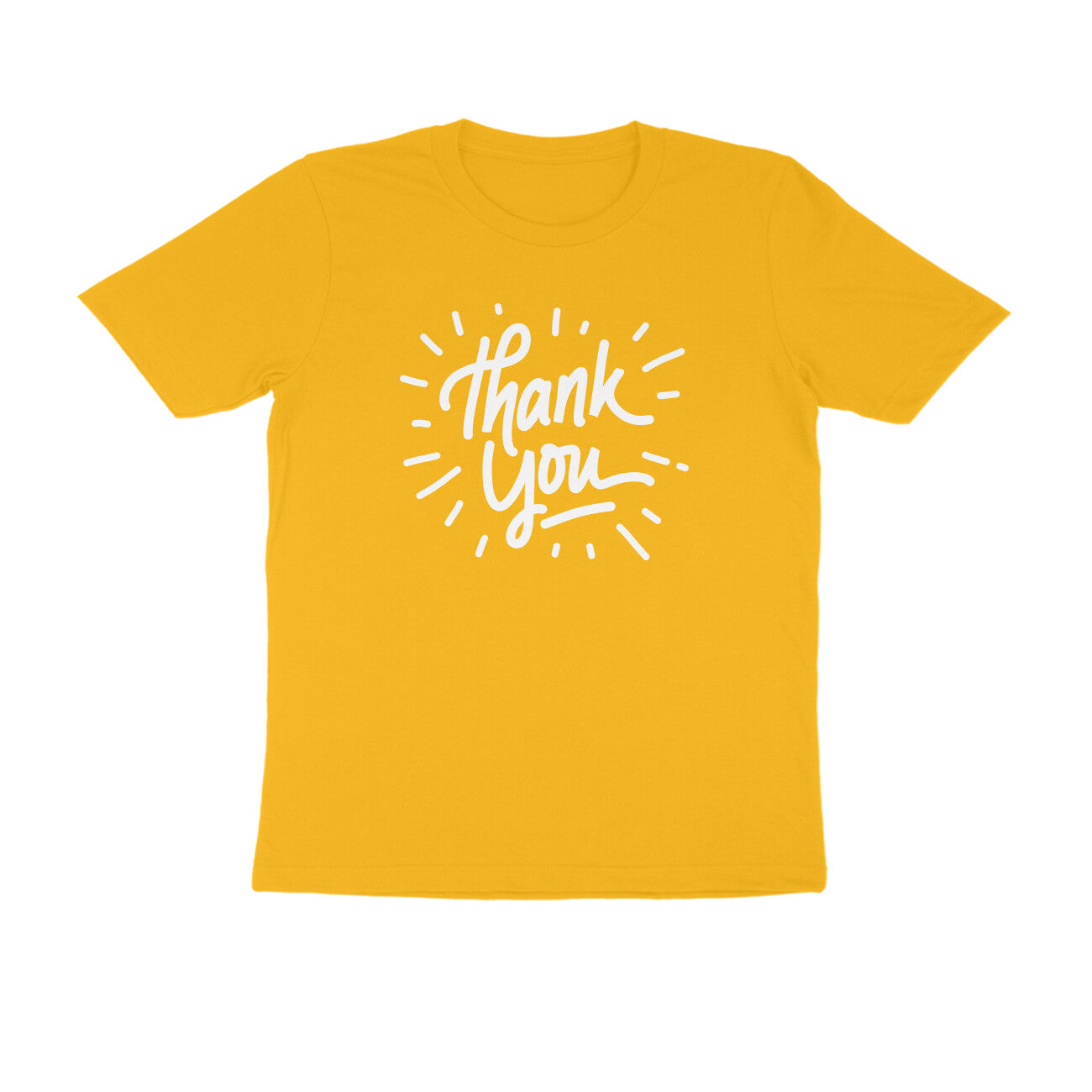 Half Sleeve Round Neck T-Shirt β Thank you 3