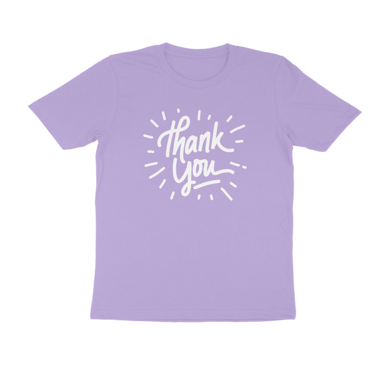 Half Sleeve Round Neck T-Shirt β Thank you 3