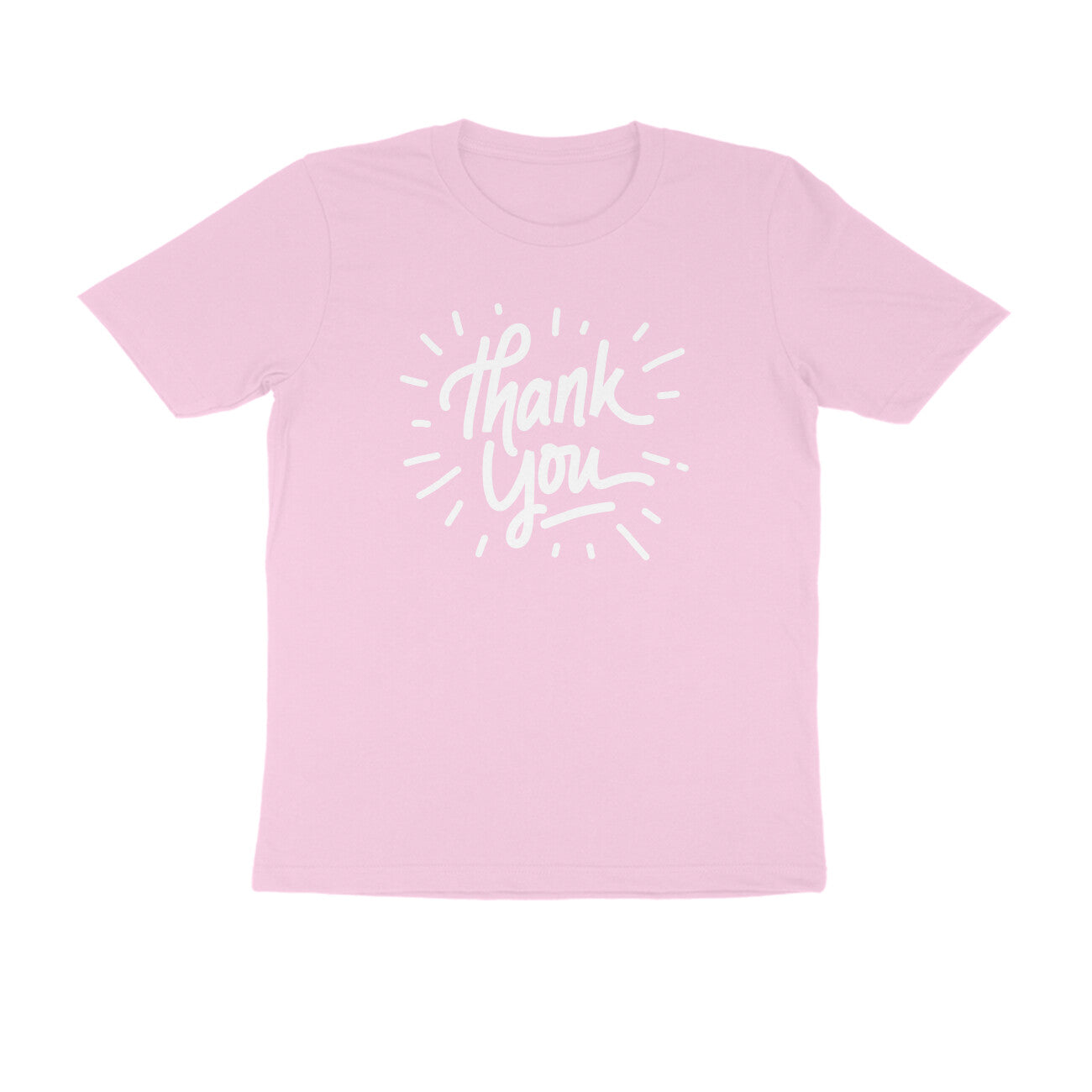 Half Sleeve Round Neck T-Shirt β Thank you 3