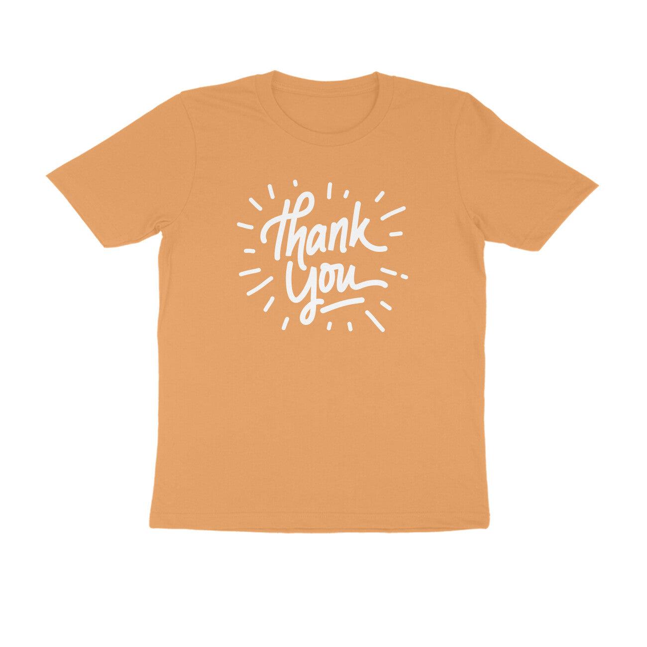 Half Sleeve Round Neck T-Shirt β Thank you 3