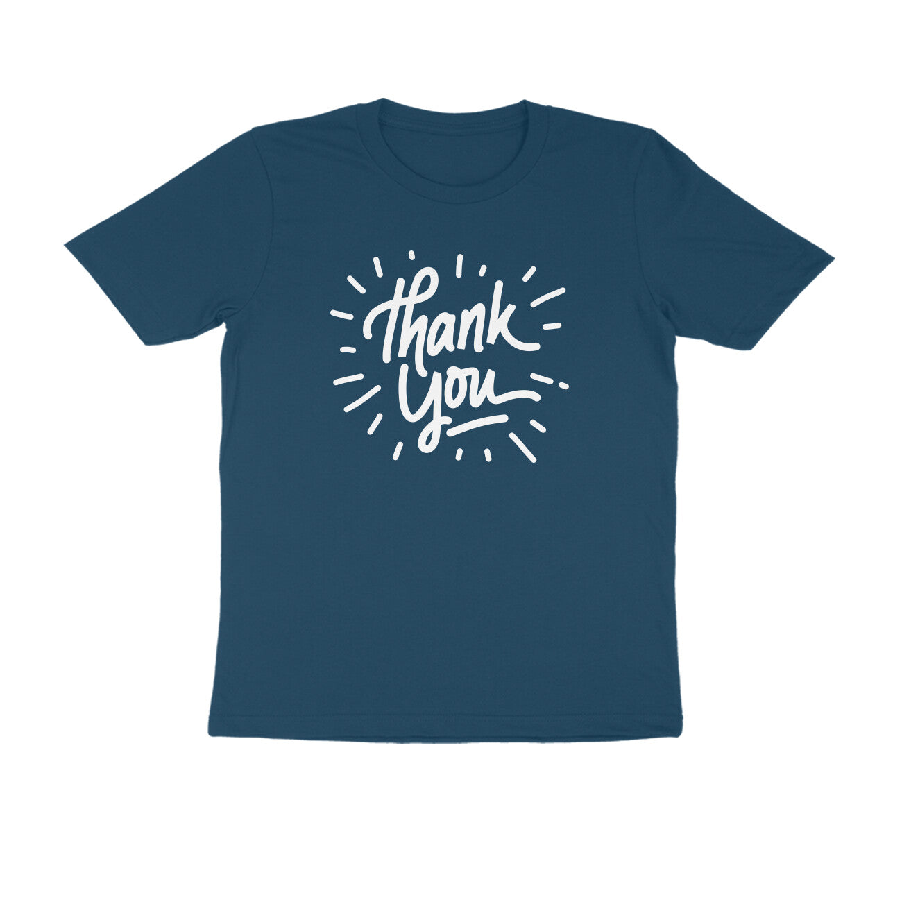 Half Sleeve Round Neck T-Shirt β Thank you 3