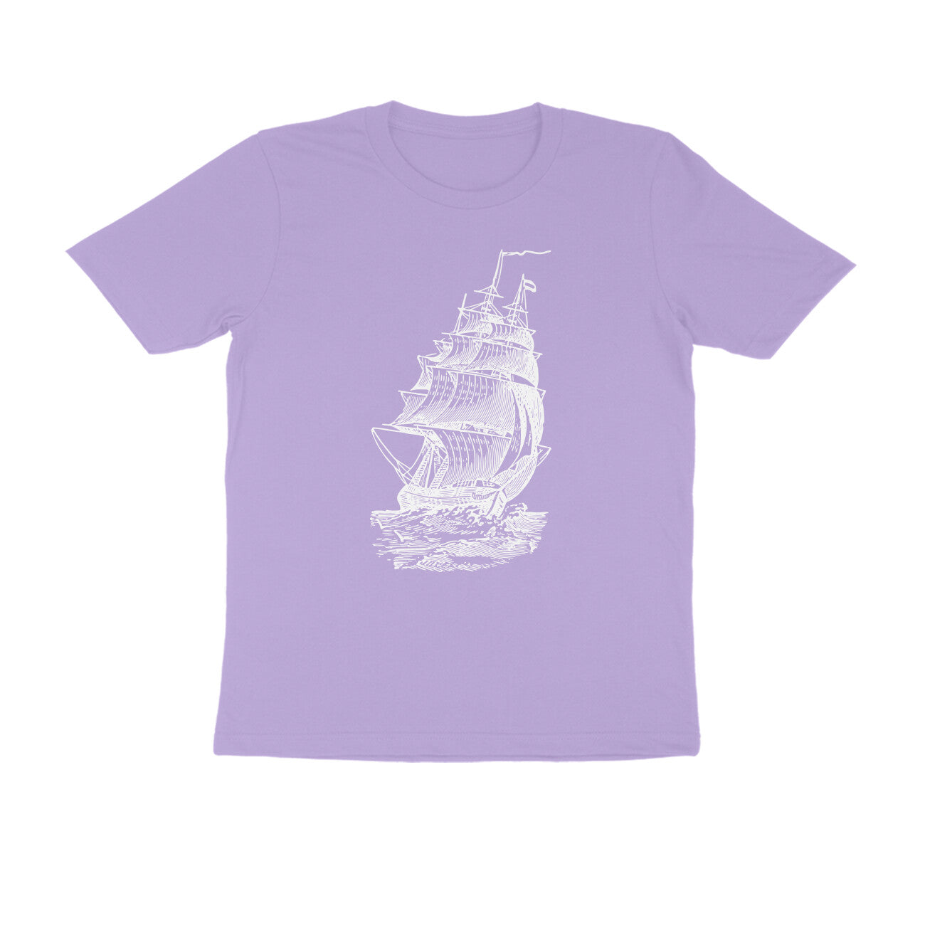 Half-Sleeve Round Neck T-Shirt β Sailing 2!