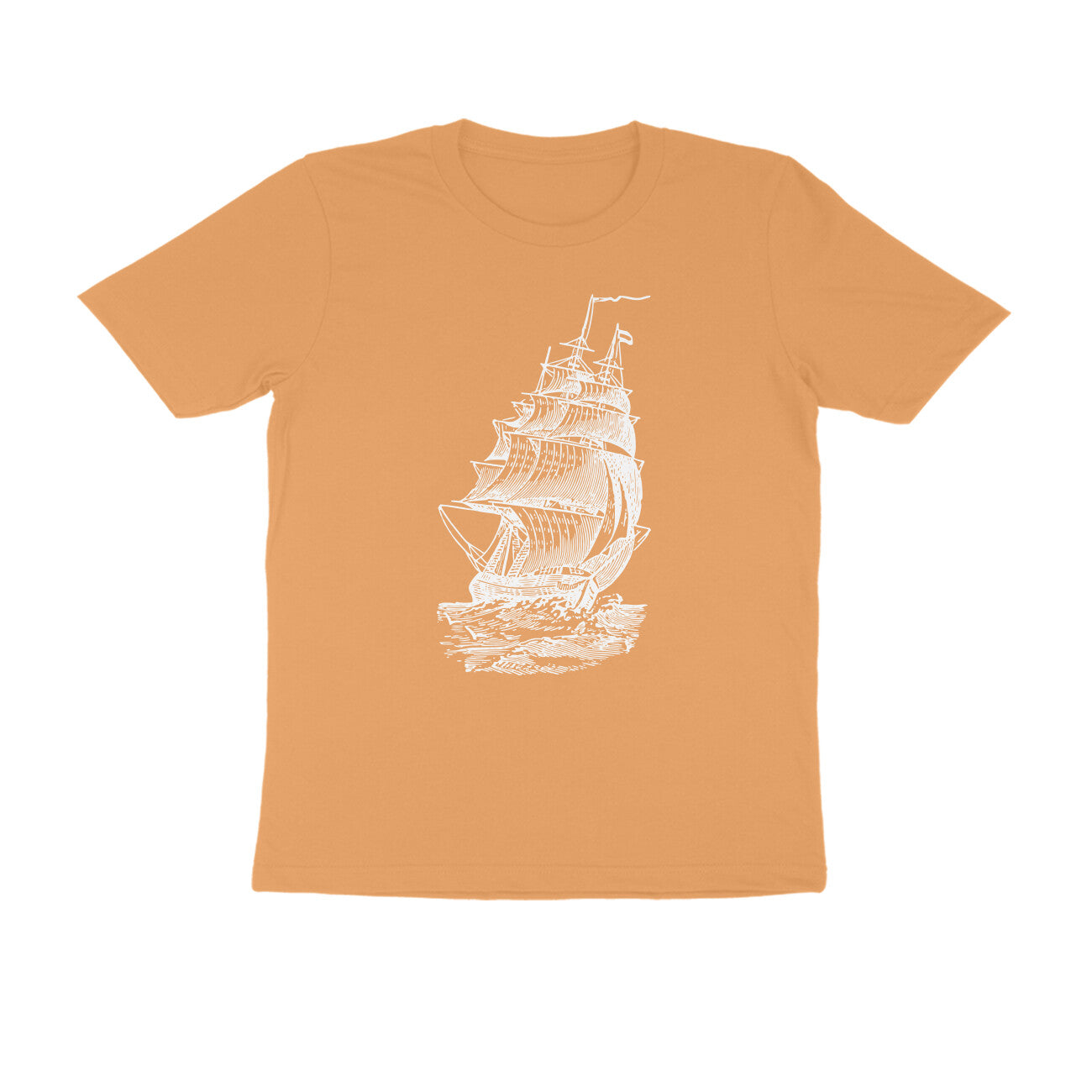 Half-Sleeve Round Neck T-Shirt β Sailing 2!