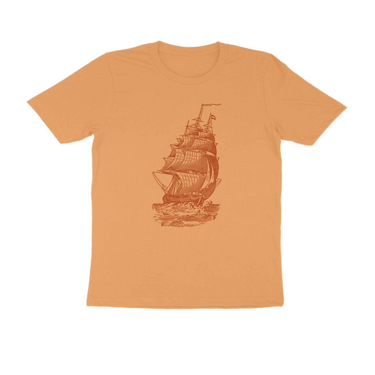 Half-Sleeve Round Neck T-Shirt β Sailing 3!