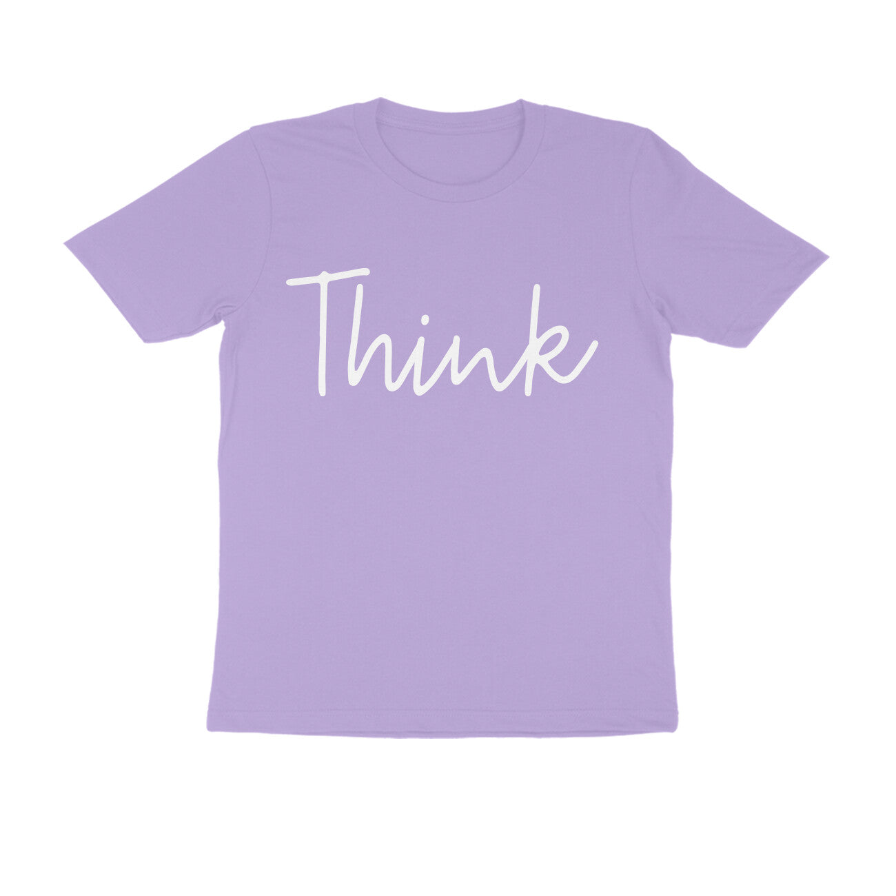 Half-Sleeve Round Neck T-Shirt β Think 1