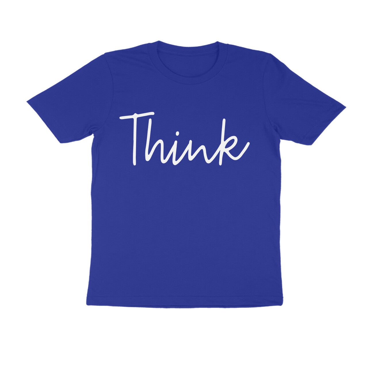 Half-Sleeve Round Neck T-Shirt β Think 1