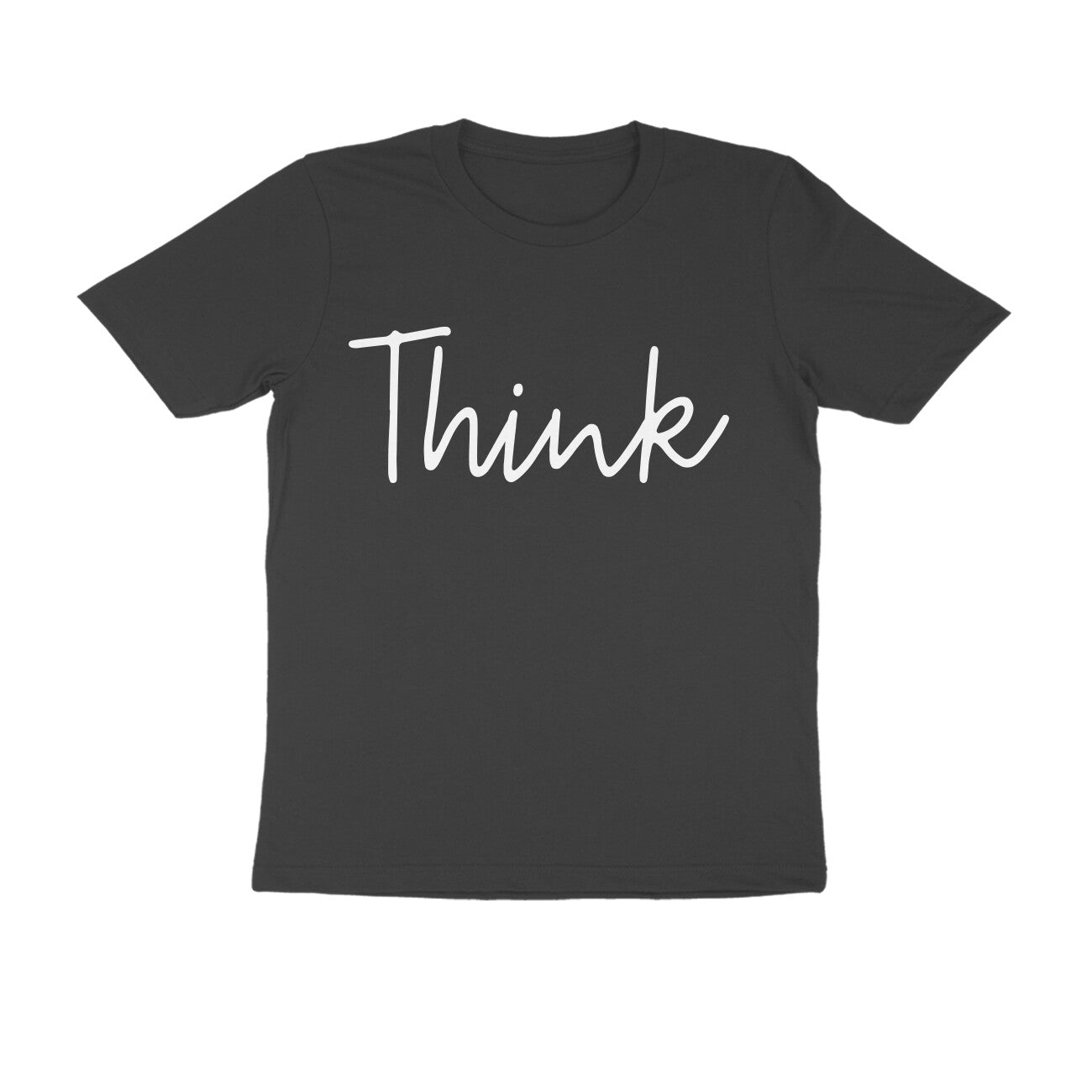 Half-Sleeve Round Neck T-Shirt β Think 1