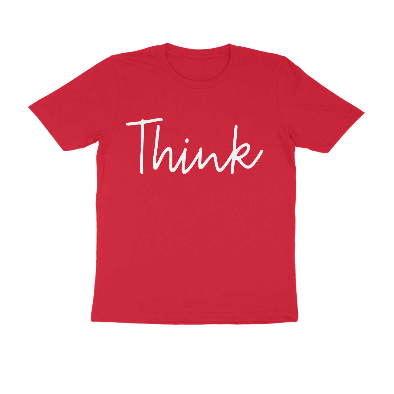Half-Sleeve Round Neck T-Shirt β Think 1