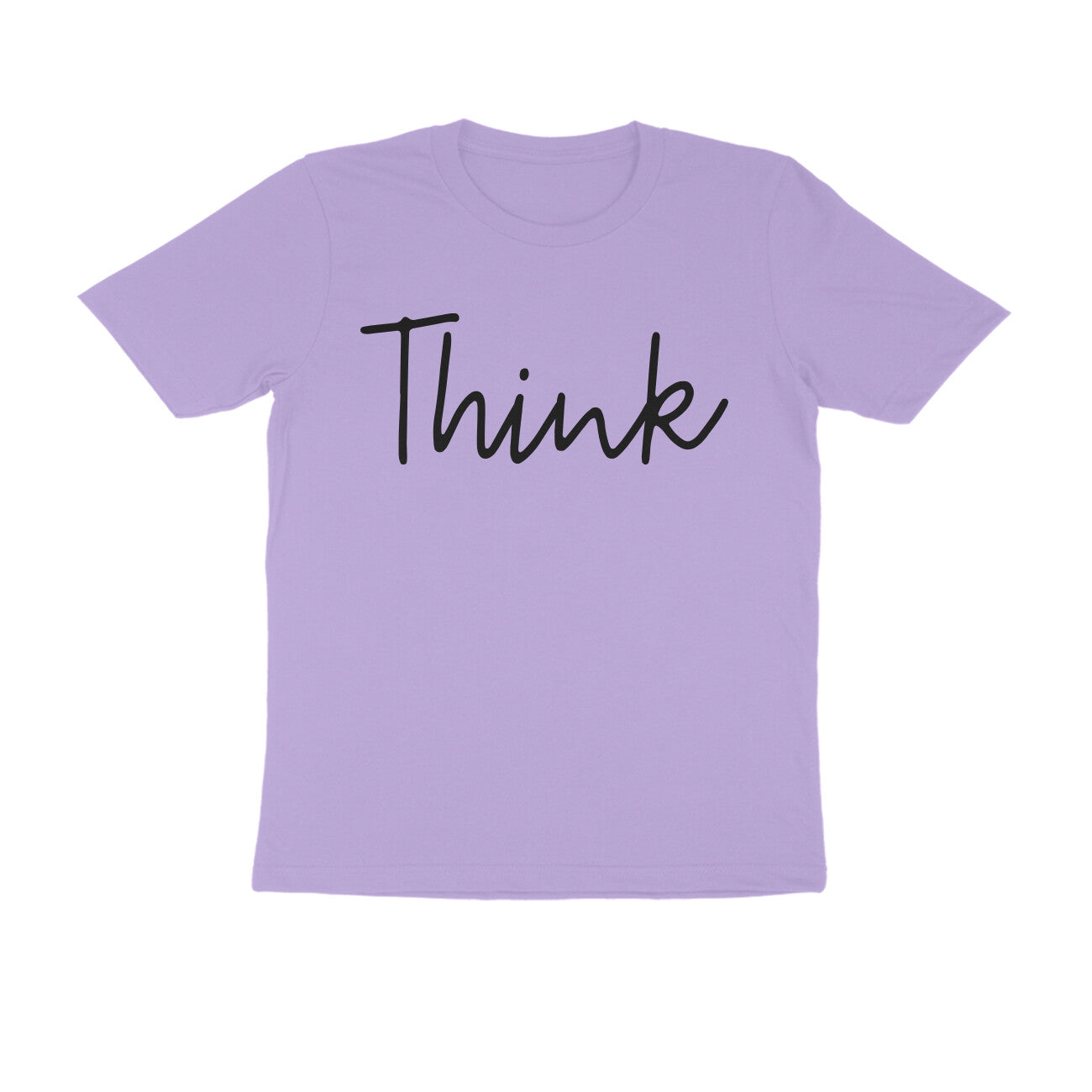 Half-Sleeve Round Neck T-Shirt β Think 2