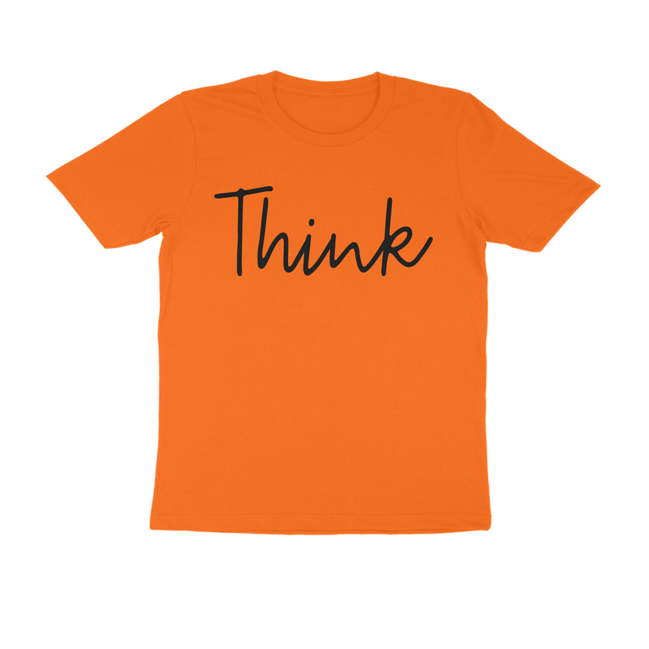 Half-Sleeve Round Neck T-Shirt β Think 2