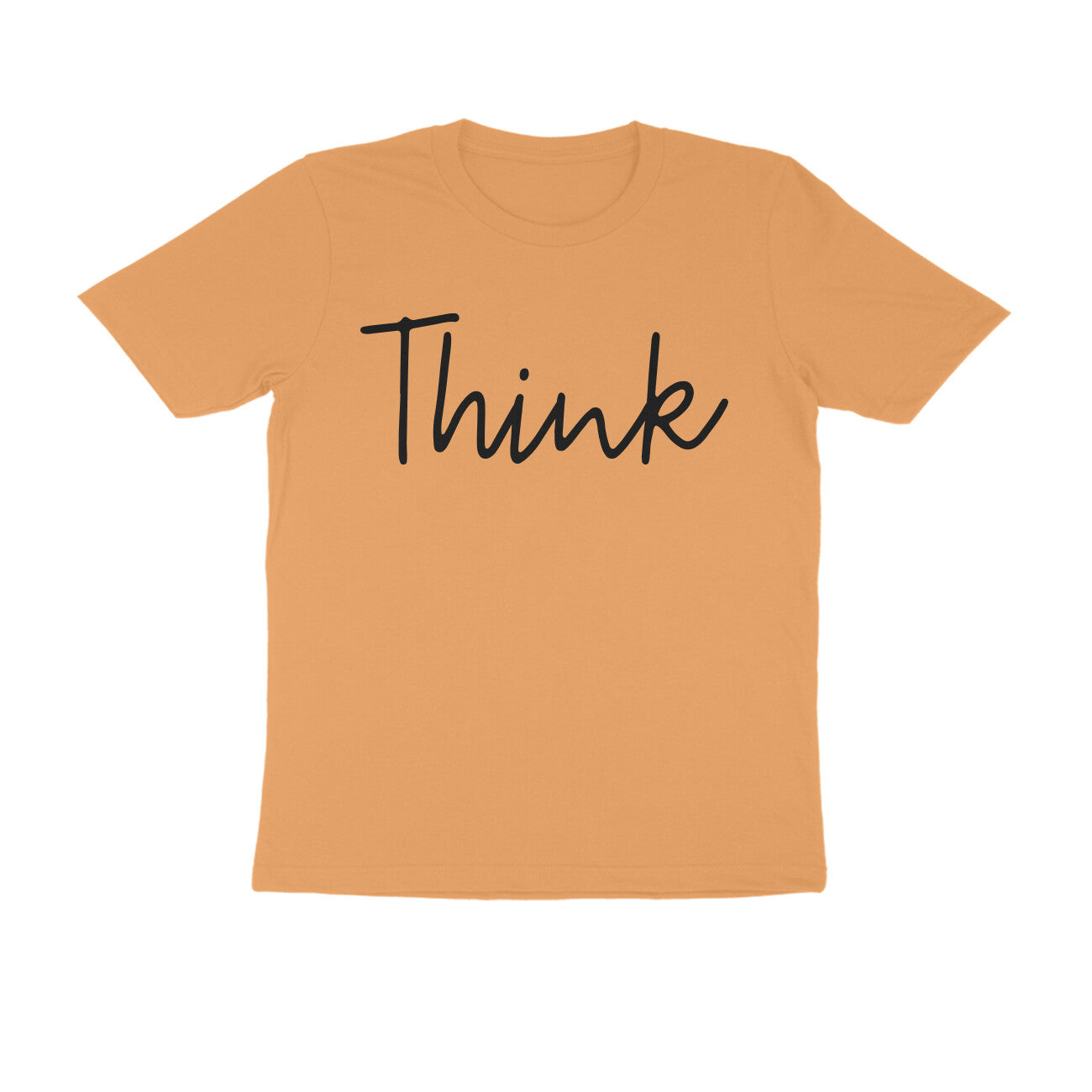 Half-Sleeve Round Neck T-Shirt β Think 2