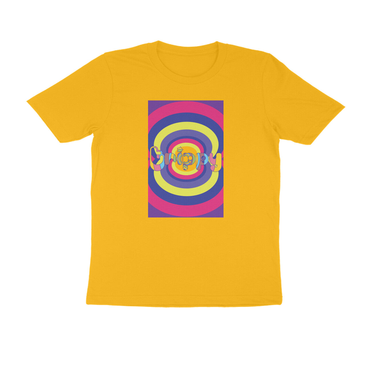 Half-Sleeve Round Neck T-Shirt β Trippy 2