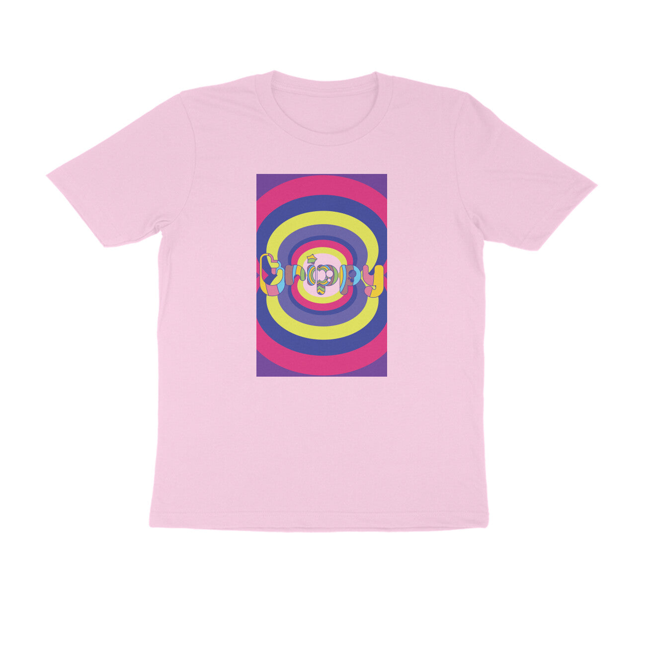 Half-Sleeve Round Neck T-Shirt β Trippy 2