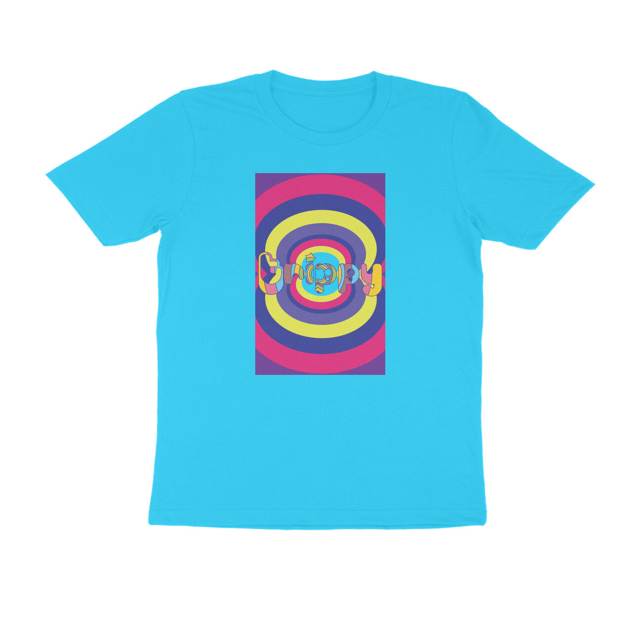 Half-Sleeve Round Neck T-Shirt β Trippy 2