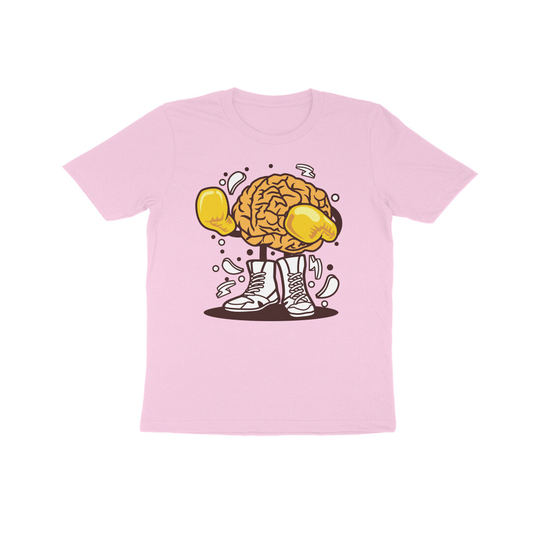 Kids' Half Sleeve Round Neck T-shirt β Brain Fight 2