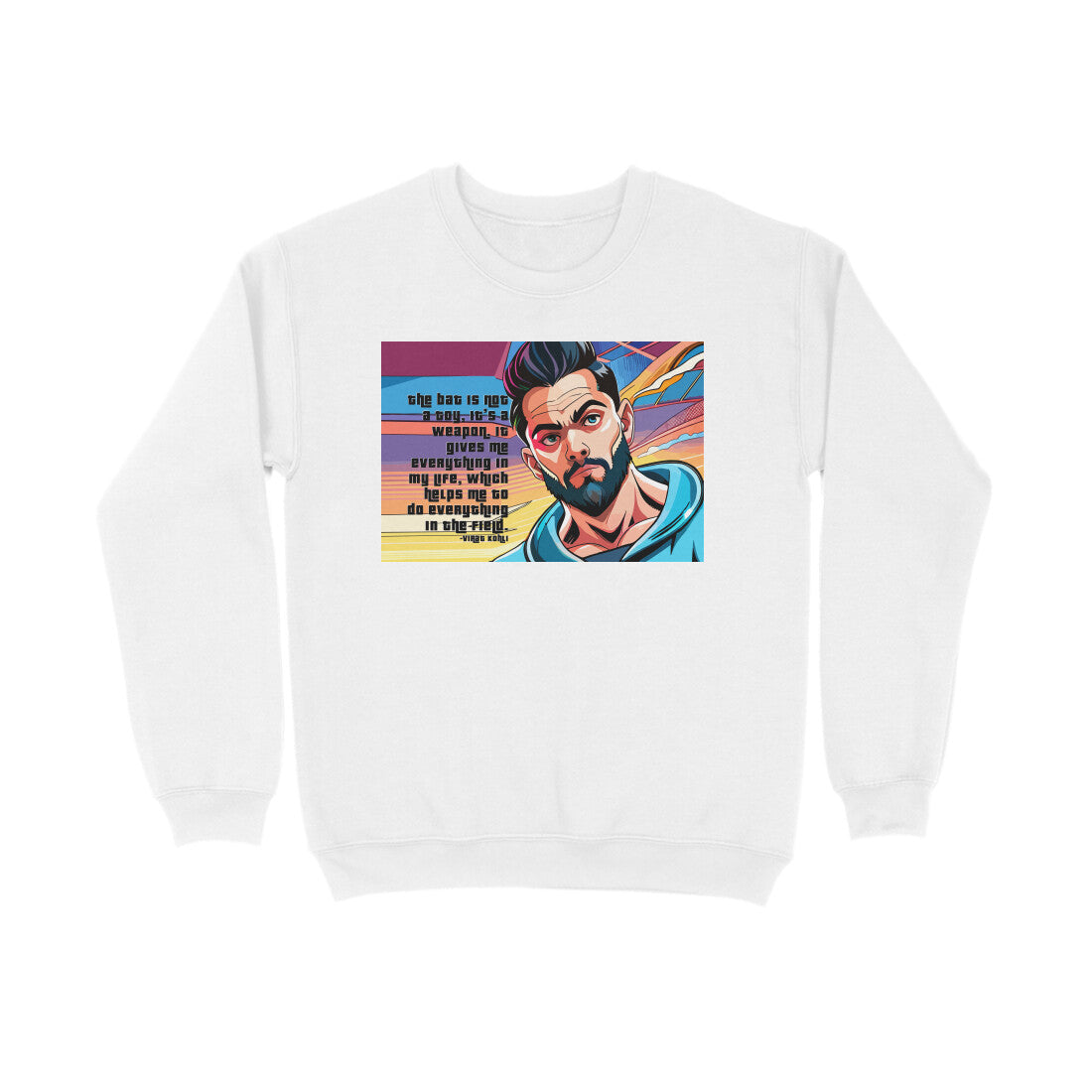 Sweatshirt – Cricket -virat kholi