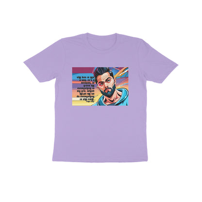 Kids' Half Sleeve Round Neck T-shirt – Crickter -virat kholi