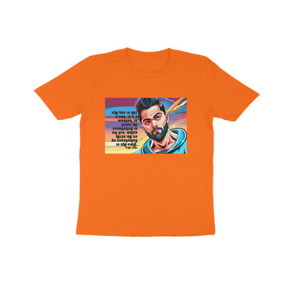 Kids' Half Sleeve Round Neck T-shirt – Crickter -virat kholi