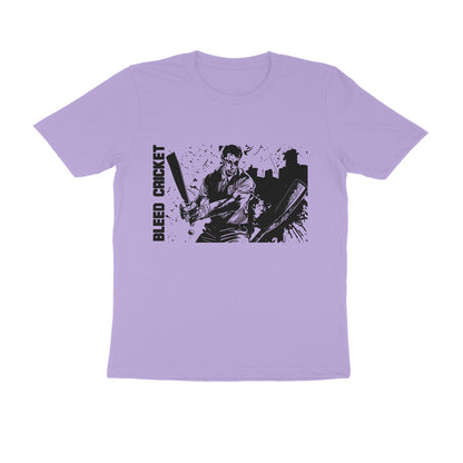 Half-Sleeve Round Neck T-Shirt – Bleed Cricket 1