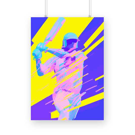 Poster- Framed - Unframed - Bleed Cricket