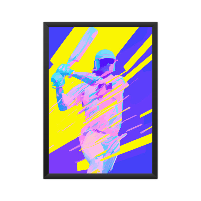 Poster- Framed - Unframed - Bleed Cricket