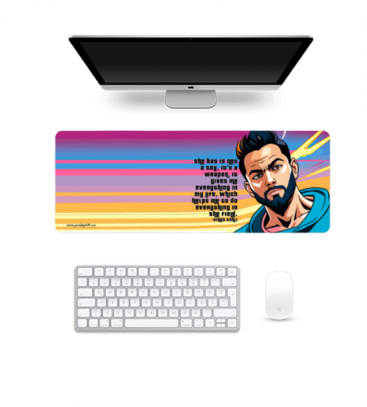 Gaming Mouse Pad – Cricket quotes - virat kohli