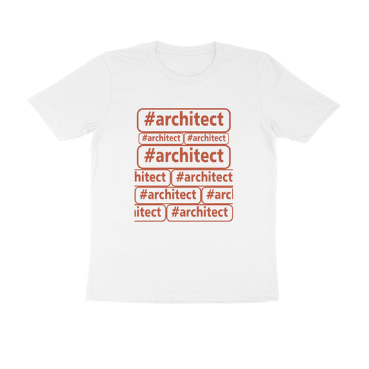 Half Sleeve Round Neck T-Shirt – Architect 3 puraidoprints