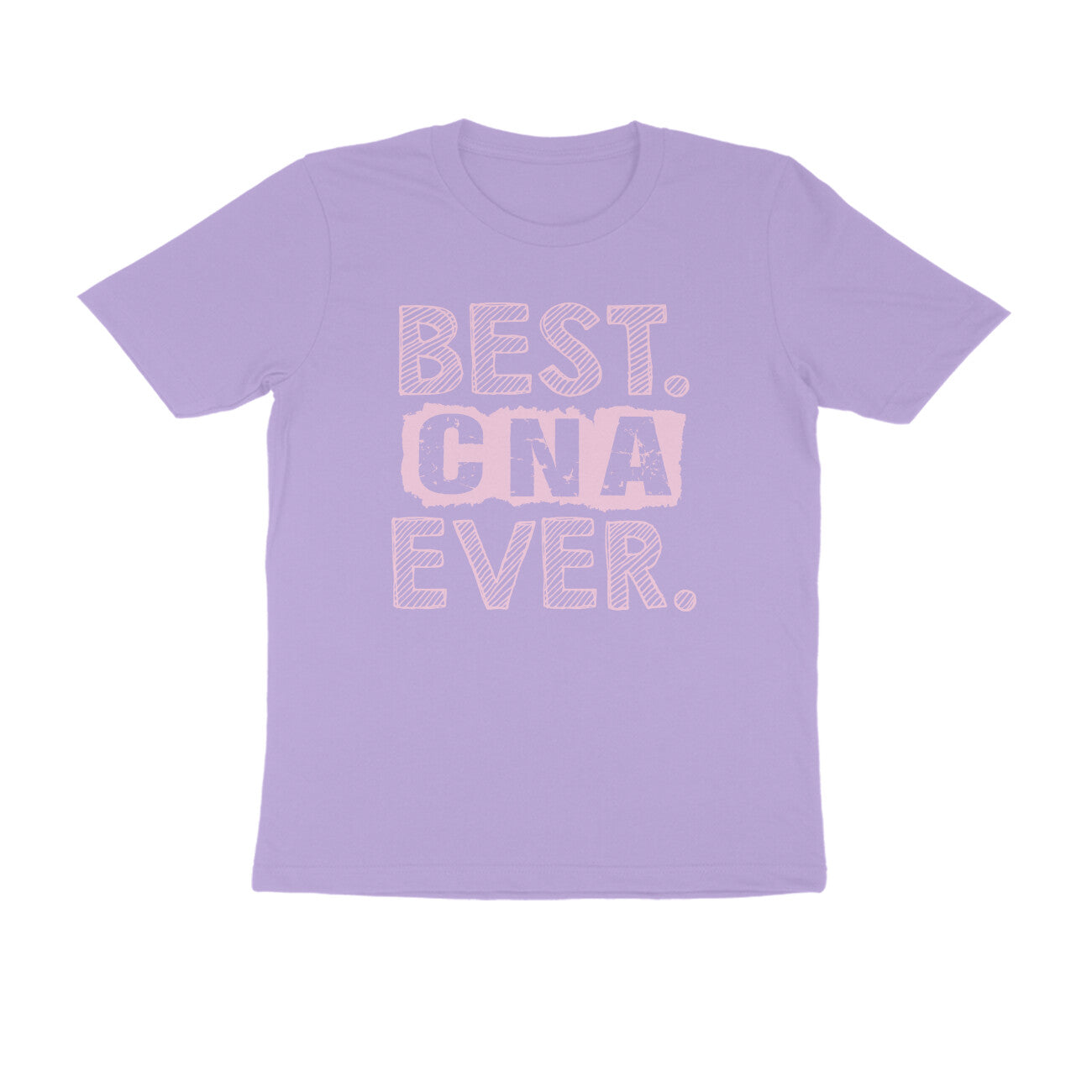 Half Sleeve Round Neck T-Shirt – Best CNA Ever 3 puraidoprints