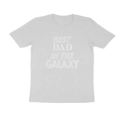 Half Sleeve Round Neck T-Shirt – Best Dad in the Galaxy puraidoprints