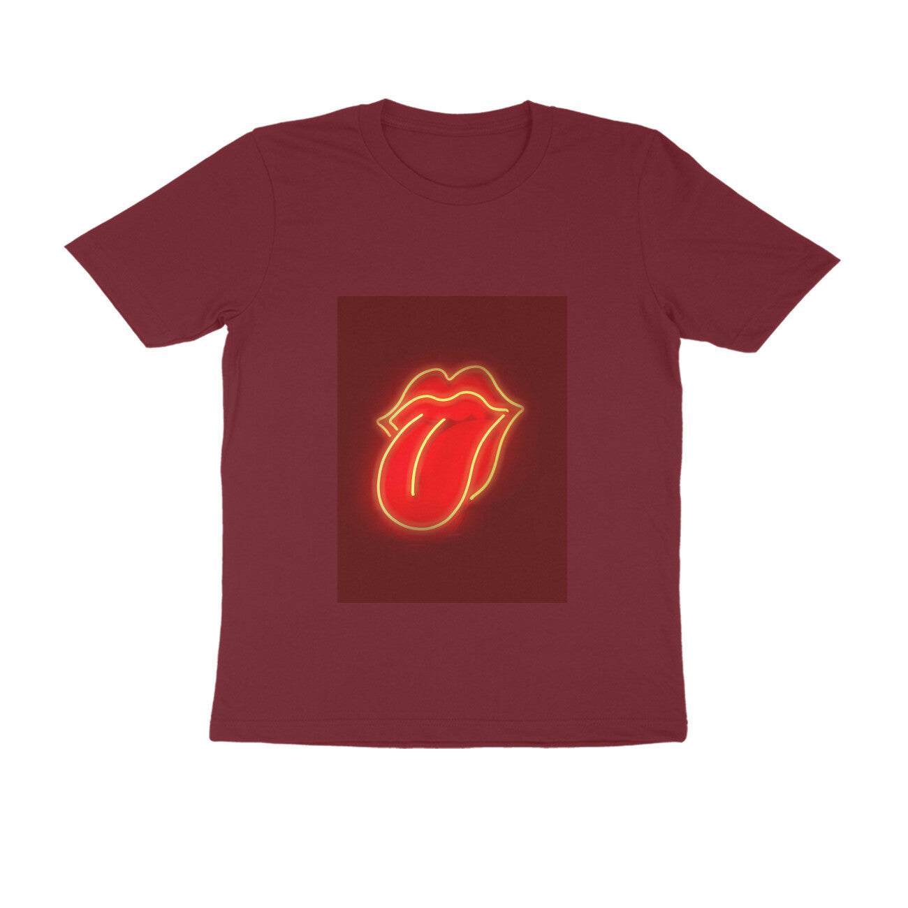 Half Sleeve Round Neck T-Shirt – Cheeky Tongue puraidoprints