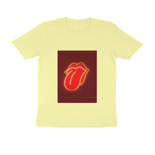 Half Sleeve Round Neck T-Shirt – Cheeky Tongue puraidoprints