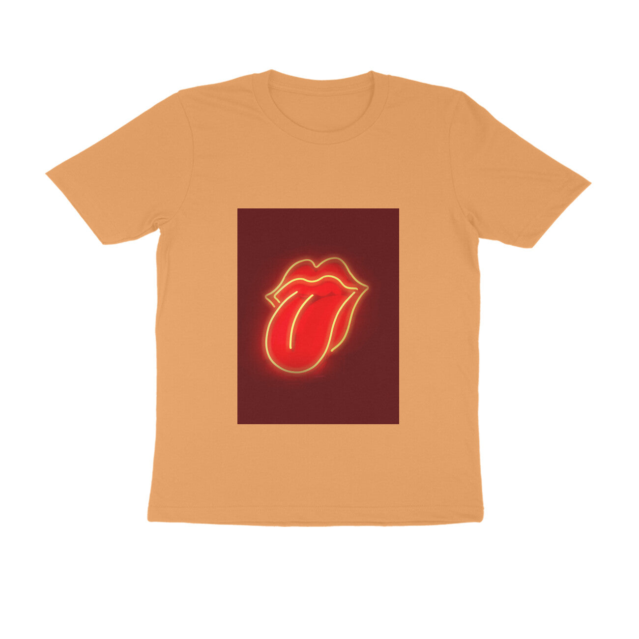 Half Sleeve Round Neck T-Shirt – Cheeky Tongue puraidoprints