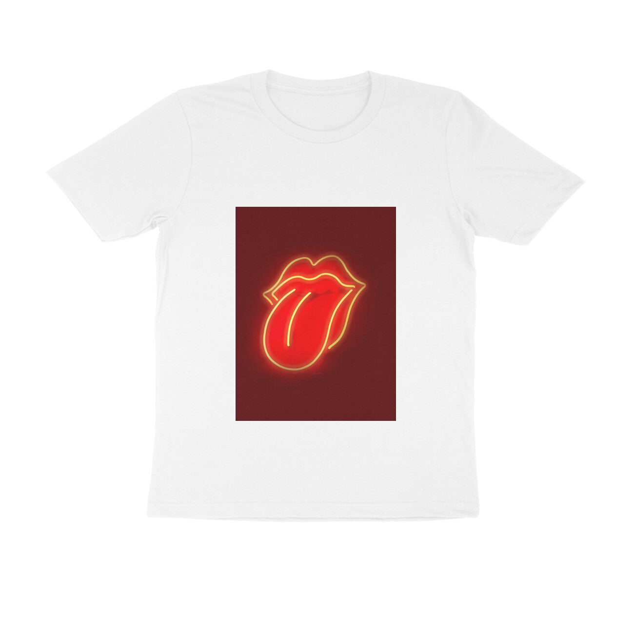 Half Sleeve Round Neck T-Shirt – Cheeky Tongue puraidoprints