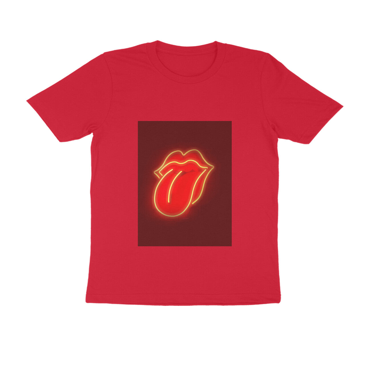 Half Sleeve Round Neck T-Shirt – Cheeky Tongue puraidoprints