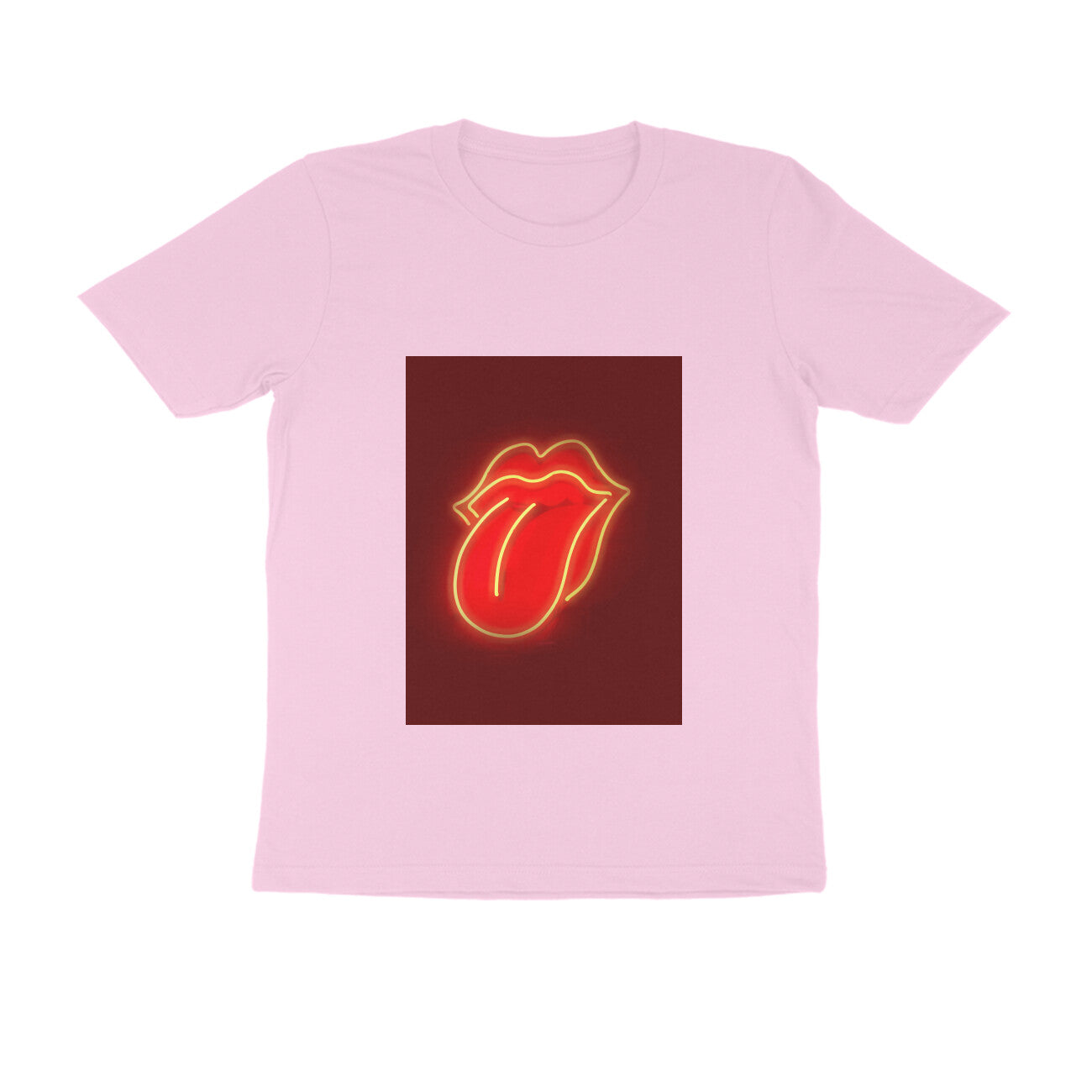 Half Sleeve Round Neck T-Shirt – Cheeky Tongue puraidoprints