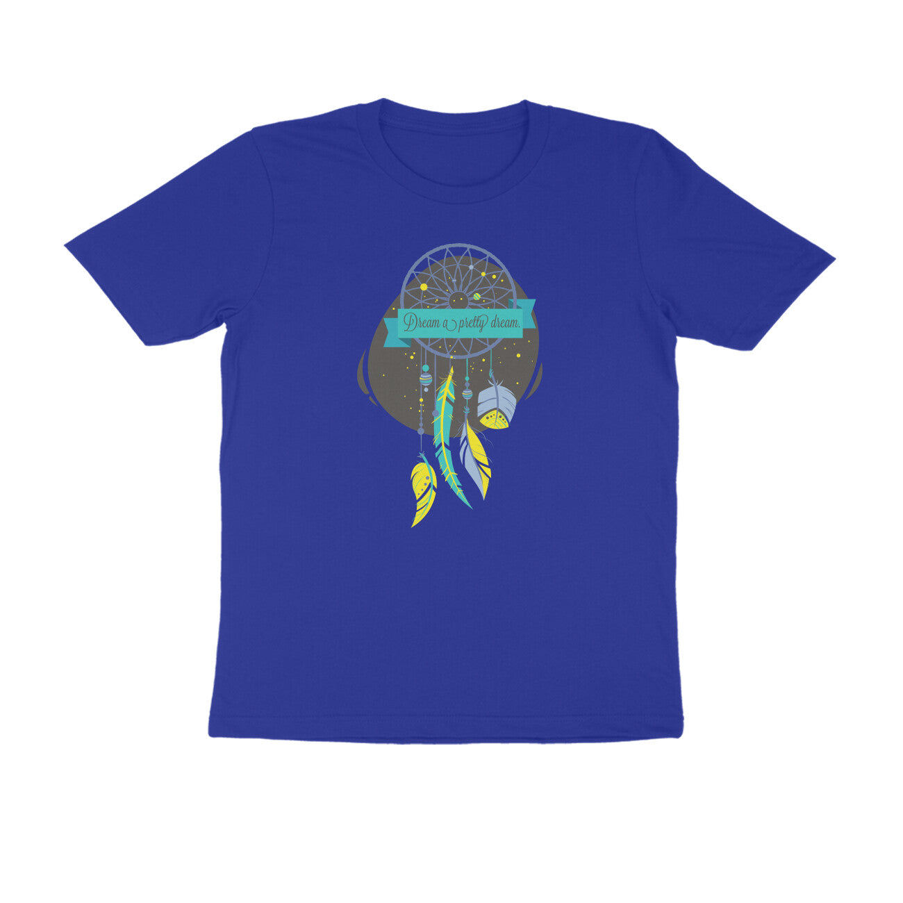 Half Sleeve Round Neck T-Shirt – Dream a pretty Dream 2 puraidoprints
