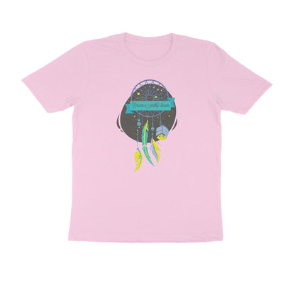 Half Sleeve Round Neck T-Shirt – Dream a pretty Dream 2 puraidoprints