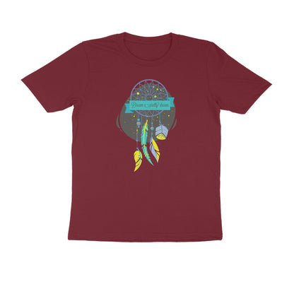 Half Sleeve Round Neck T-Shirt – Dream a pretty Dream 2 puraidoprints