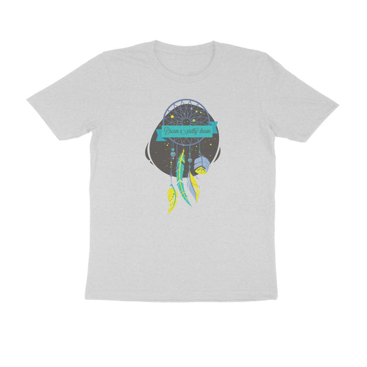 Half Sleeve Round Neck T-Shirt – Dream a pretty Dream 2 puraidoprints