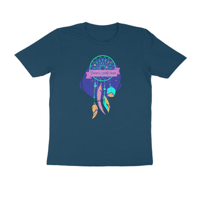 Half Sleeve Round Neck T-Shirt – Dream a pretty Dream 3 puraidoprints