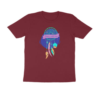 Half Sleeve Round Neck T-Shirt – Dream a pretty Dream 3 puraidoprints