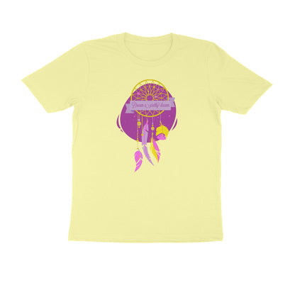 Half Sleeve Round Neck T-Shirt – Dream a pretty Dream 3 puraidoprints
