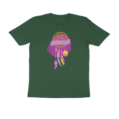 Half Sleeve Round Neck T-Shirt – Dream a pretty Dream 3 puraidoprints