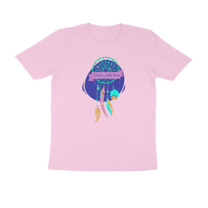 Half Sleeve Round Neck T-Shirt – Dream a pretty Dream 3 puraidoprints