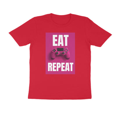 Half Sleeve Round Neck T-Shirt – Eat Game Repeat puraidoprints