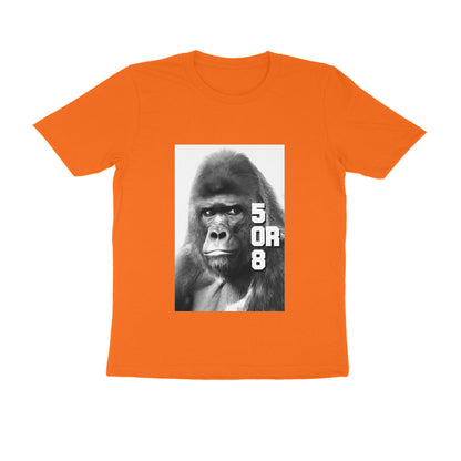 Half Sleeve Round Neck T-Shirt – Gorilla Me puraidoprints
